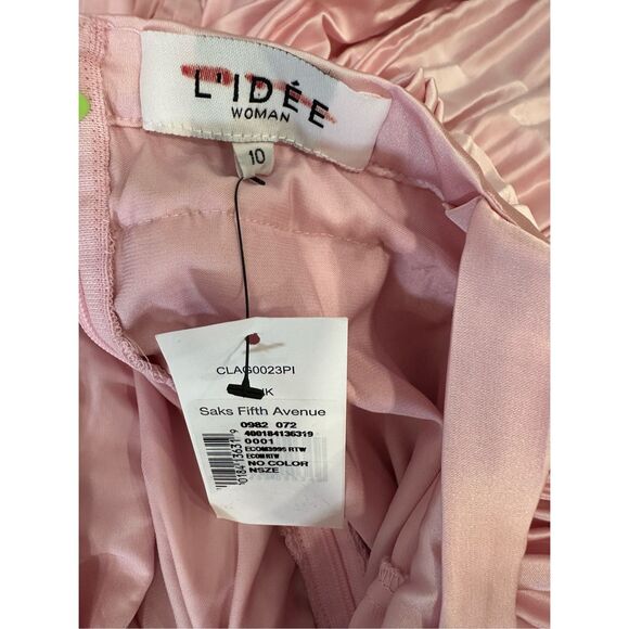NWT L'Idée Classique Pleated Tiered Gown Pink Size AU10/US6 $489 - Picture 10 of 10
